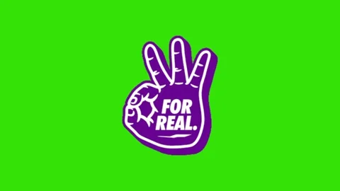 Hand animation on green screen Vídeo Stock 330680255