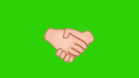 Hand animation on green screen 動画素材 331296530