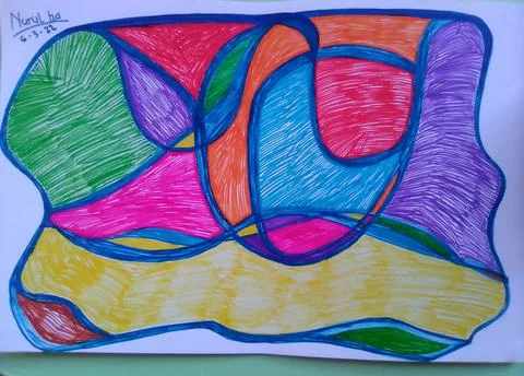 Hand art 1 Stock Illustration