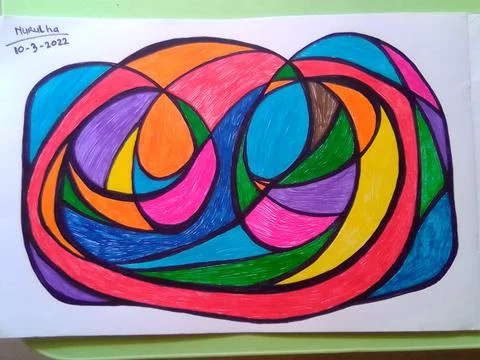Hand art 2 Stock Illustration
