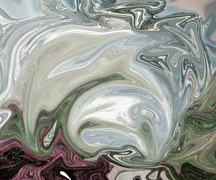 Hand art painted background mixed liquid 库存插图
