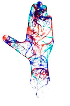 Hand art Stock Photos