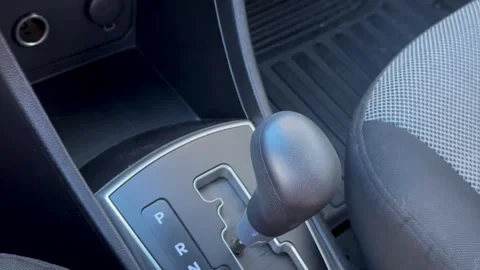Hand-automatic-gear-shift Stock Footage 341401623