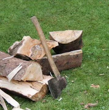 Hand Axe. Stock Photos