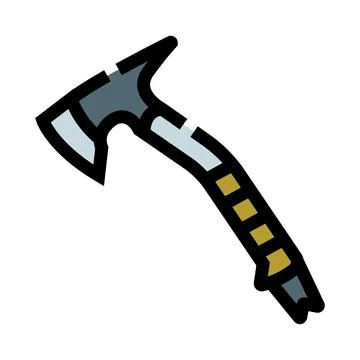 Hand axe weapon tool for military combat Stock-Illustration