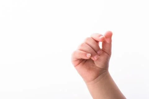 Hand of a baby Stock Photos
