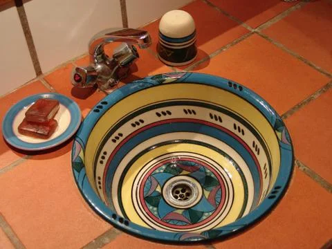 Hand basin Stock Photos