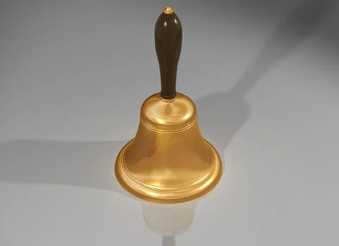 Hand bell Stock Illustration