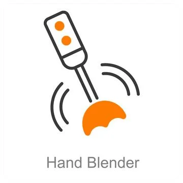 Hand Blender Stock Illustration