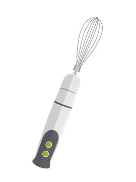 Hand blender isolated on white background. Vector illustration. Stock Illustration