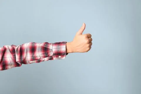Hand in Blue Stock Photos