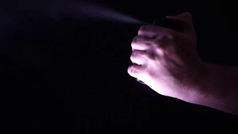 Hand with bottle of pepper spray, tear gas 3 Stock Footage 77808529