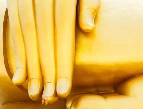 Hand buddah Stock Photos