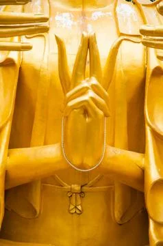 Hand of Buddha Stock Photos