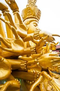 Hand of Buddha Stock Photos