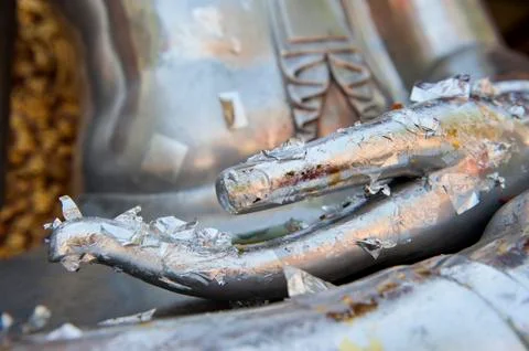 The hand of buddha Stock Photos