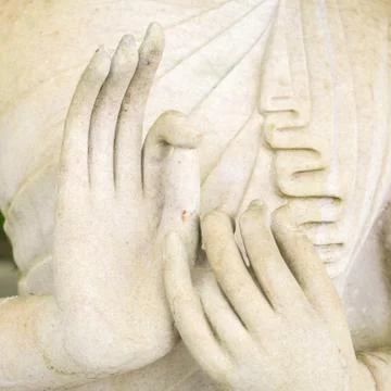 Hand of buddha Stock Photos