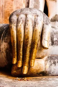 Hand of Buddha Stock Photos