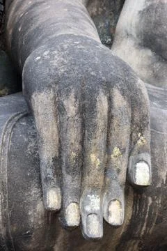 Hand of Buddha Foto stock