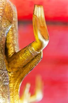 Hand of buddha statue Photos