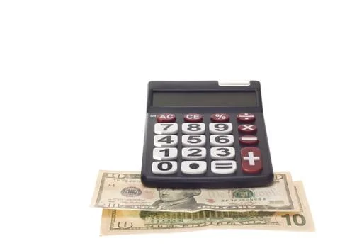 Hand calculator Stock Photos