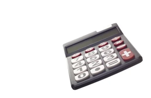 Hand calculator Stock Photos