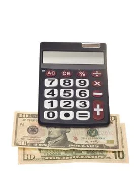 Hand calculator Stock Photos