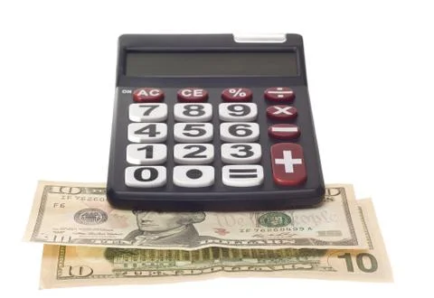 Hand calculator Stock Photos