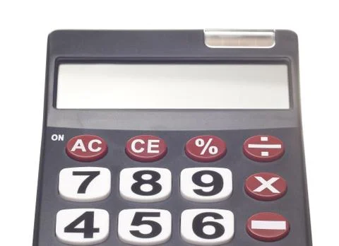 Hand calculator Stock Photos