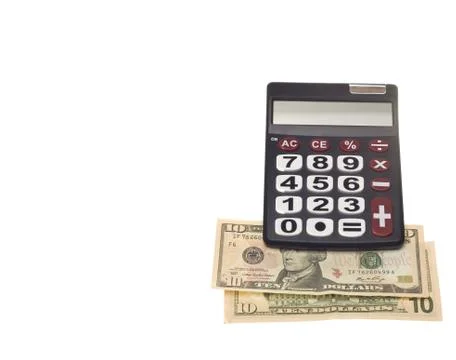 Hand calculator Stock Photos