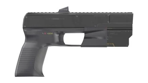 Hand Cannon - 3D Stock Illustration