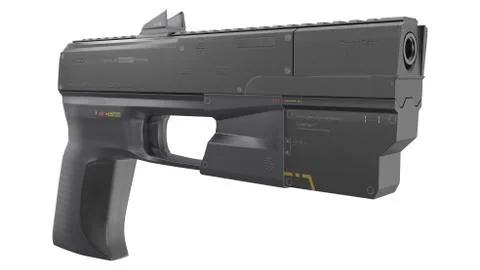 Hand Cannon - 3D Stock Illustration