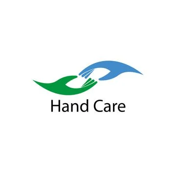 Hand care colored icon. Vector illustration eps 10 Stock Illustration
