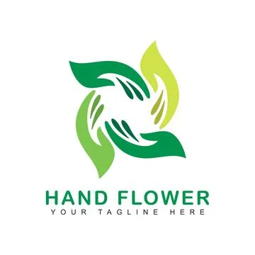 Hand care design template Stock Illustration