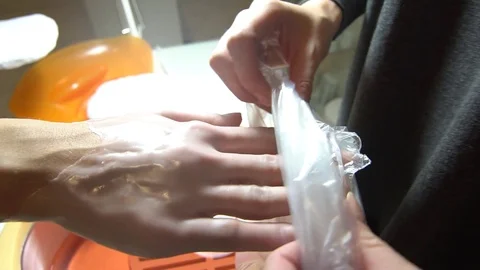 Hand care Video stock 81958215