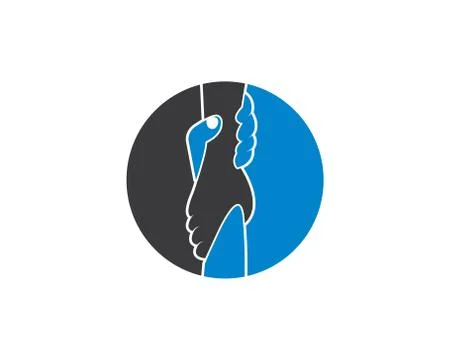 Hand Care Logo Template vector icon Stock Illustration