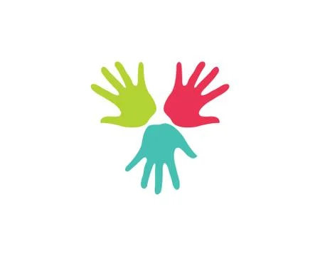 Hand Care Logo Template vector icon Stock Illustration