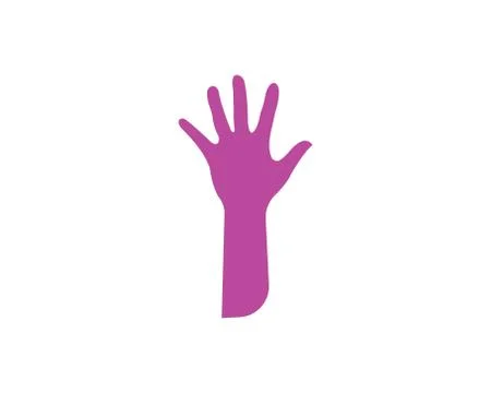 Hand Care Logo Template vector icon Stock Illustration