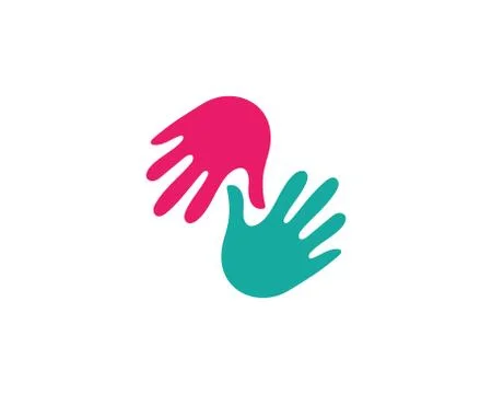 Hand Care Logo Template vector icon Stock-Illustration