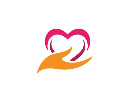 Hand Care Logo Template vector Stock Illustration