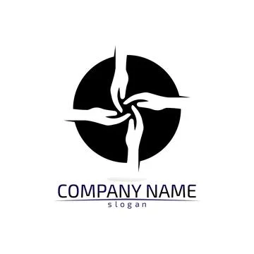 Hand Care Logo Template vector icon Business Stock Illustration