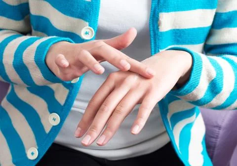 Hand care Stock Photos