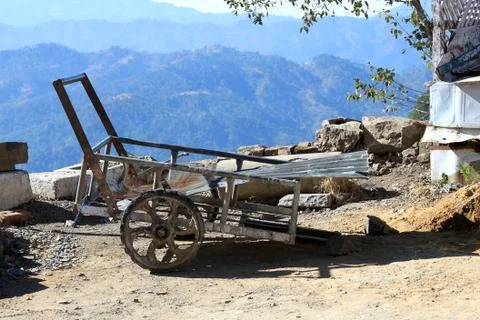 Hand cart Stock Photos