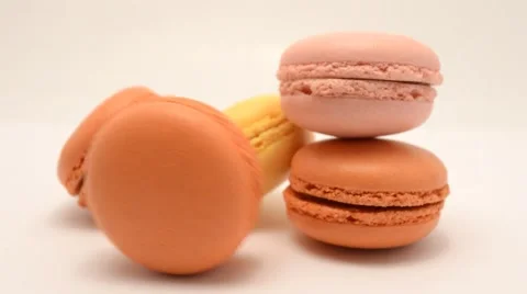 Hand catching a macaron Stock-Footage 56837878