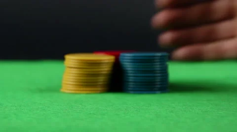 Hand with chips Stock Footage 42729532