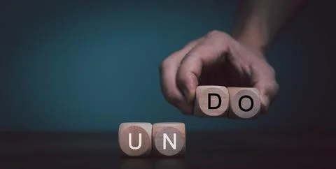 Hand choosing DO in hand, positive thinking to do, to perform, take part in,  Stock Photos