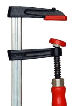 Hand clamp Foto stock