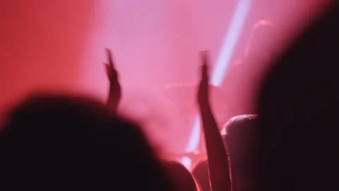 hand clapping concert | Stock Video | Pond5