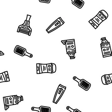 Hand clean soap virus vector seamless pattern Stock Illustration