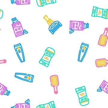 Hand clean soap virus vector seamless pattern Stock Illustration